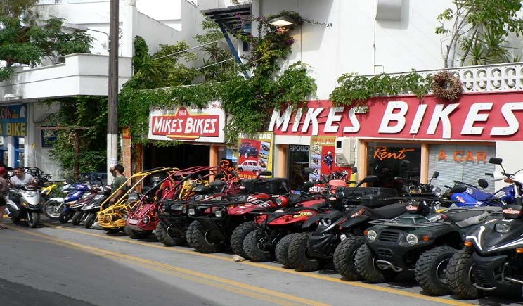 mikes bikes naxos