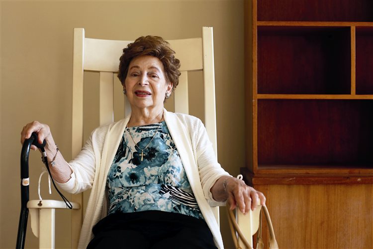Pauline Karidas, 90 ετών, γεννημένη στη Νέα Ορλεάνη από έλληνες γονείς του πρώτου κύματος μετανάστευσης