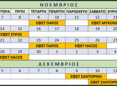 programma seminaria efet noembrios dekembrios 2016