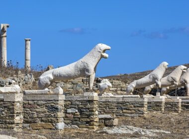 delos the terrace of the lions
