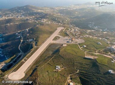 aerofotografia aerodromio syros