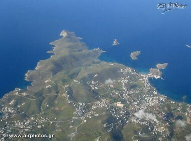 notia syros air photo