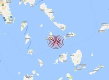 seismos mykonos syros