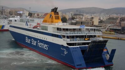 BLUE STAR FERRIES: Τροποποιήσεις δρομολογίων λόγω δυσμενών καιρικών συνθηκών