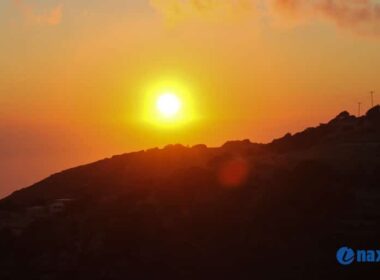 μαγικό καλοκαιρινό ξημέρωμα στη Νάξο