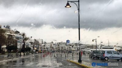 Αξιόλογες βροχοπτώσεις στην Παροναξία – Τα ύψη υετού σε Νάξο και Πάρο