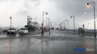 Ισχυρές βροχοπτώσεις σε Νάξο και Πάρο - Μεγαλύτερα ύψη βροχής στη Νάξο