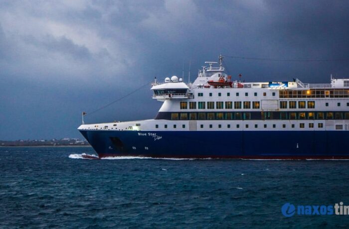 Blue Star Delos καταιγίδα