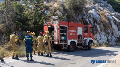 Σε συναγερμό για φωτιές οι Κυκλάδες – Έως και 9 μποφόρ τις επόμενες ημέρες