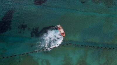 Αμοργός: Παρενόχληση μέσω ασυρμάτου από τουρκικό πολεμικό πλοίο σε σκάφος που πόντιζε καλώδια σε διεθνή ύδατα, νοτιοανατολικά του νησιού