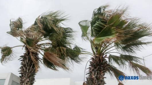 Πολιτική Προστασία του Δήμου Θήρας: Ανακοίνωση σχετικά με τους ισχυρούς ανέμους που θα επικρατήσουν σήμερα και αύριο