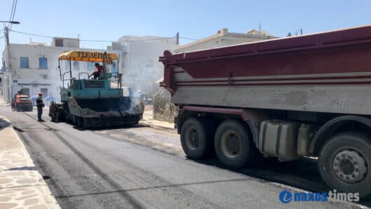 Χώρα Νάξου: Παρατείνεται η διακοπή κυκλοφορίας οχημάτων στην οδό Μ. Μαργαρίτη (ποτάμι)