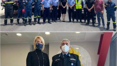Κατερίνα Μονογυιού: Ενίσχυση της Πυροσβεστικής Μυκόνου με ένα όχημα και 9 πυροσβέστες