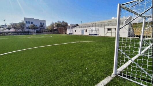 Υπογραφή εργολαβικής σύμβασης για τον ηλεκτροφωτισμό του γηπέδου ποδοσφαίρου στο Κουφονήσι