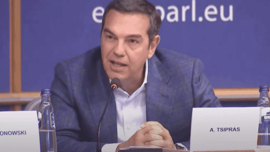 Τσίπρας από το Ευρωπαϊκό κοινοβούλιο: «Ο Μανώλης Γλέζος είναι η ίδια η ιστορία μας» (video)