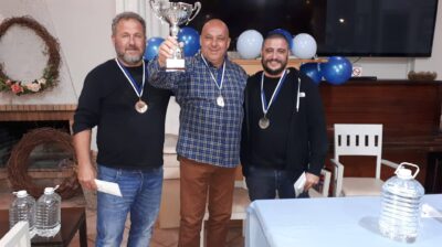 Νάξος: Οι απονομές στους νικητές του 8ου Πρωταθλήματος Τάβλι «Heaven’s Café» - Σε εξέλιξη το φετινό πρωτάθλημα