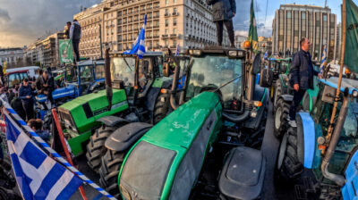 Με τρακτέρ στο Σύνταγμα οι αγρότες την Παρασκευή 13 Φεβρουαρίου