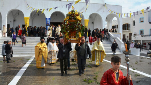 Νάξος: Με μεγαλοπρέπεια ο εορτασμός της μνήμης του Αγίου Νικολάου του Πλανά (φώτος)