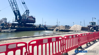 Χώρα-Νάξος: Κλείσιμο και αμφιδρόμηση τμήματος της παραλιακής οδού τη Κυριακή 2 Ιουνίου 2024