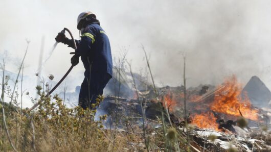 Νάξος: Φωτιά σε κατοικία στην περιοχή «Κοκκίνη» Σαγκρίου