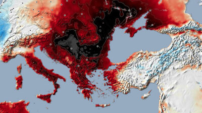 Καιρός: Ισχυρός καύσωνας «μαυρίζει» τα Bαλκάνια – Σε ποιες περιοχές της χώρας θα έχουμε ρεκόρ ζέστης (LIVE)