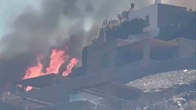 Φωτιά τώρα στην Κέα – Επιχειρούν δύο ελικόπτερα και ένα αεροσκάφος- Μήνυμα από το 112 για απομάκρυνση κατοίκων(φωτο +video )