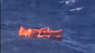 Δραματική επιχείρηση διάσωσης ναυαγού ανάμεσα σε Τήνο-Μύκονο (video)