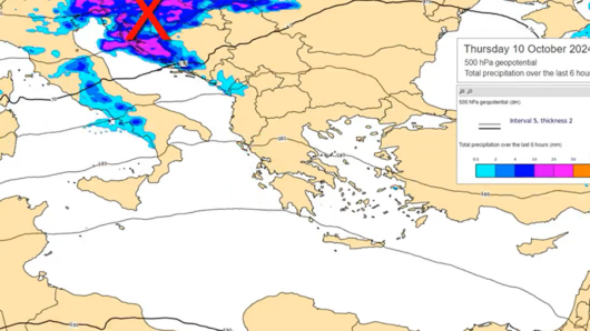 Καιρός: Μας τα χαλάει με τις βροχές ο αντικυκλώνας εμποδιστής – Η ανάρτηση Κολυδά