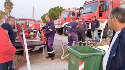 Ολοκλήρωση 16ωρης εκπαίδευσης εθελοντών της ΕΟΔ Κυκλάδων σε θέματα δασοπυρόσβεσης