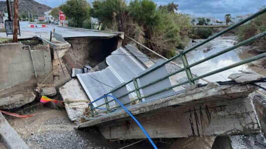 Ρόδος: Τεράστια προβλήματα προκάλεσε η κακοκαιρία «Bora» (φωτο)