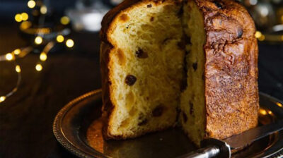 Panettone, το αφράτο ιταλικό χριστουγεννιάτικο μπριός