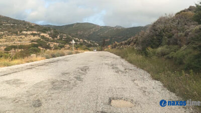 Νάξος: Αίτημα της Κοινότητας Κορωνίδας για άμεση αποκατάσταση του δρόμου Εγκαρών – Απόλλωνα