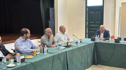 Επίσκεψη Υπουργού Πολιτικής προστασίας στη Σαντορίνη