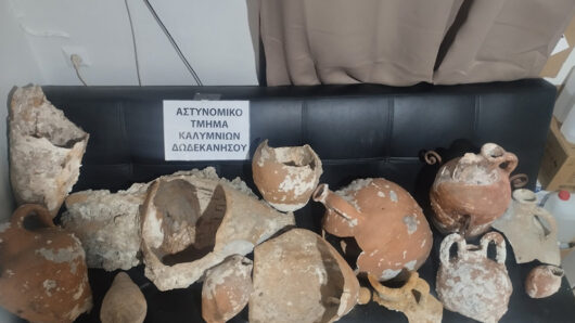 Συνελήφθη στην Κάλυμνο αλλοδαπός για κατοχή αρχαιοτήτων