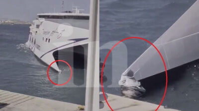Προειδοποίηση ναυτεργατών για τα «Τέμπη του Αιγαίου» – Σφοδρή σύγκρουση πλοίου στην Πάρο