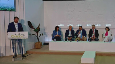 Ο Δήμαρχος Αμοργού στην 4η Attica Green Expo