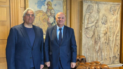 Τήνος: Τρεις προτάσεις για αγροτική οδοποιία παρουσίασε ο Δήμαρχος στον Υπουργό Αγροτικής Ανάπτυξης