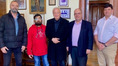 Συνάντηση του Δημάρχου Σύρου – Ερμούπολης με τον Βουλευτή Κυκλάδων κ. Μάρκο Καφούρο