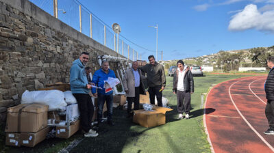 Πάρος: Παραλαβή και παράδοση αθλητικού υλικού
