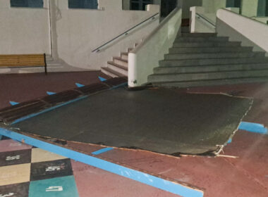 πέργκολα σχολείο Κουφονησίου