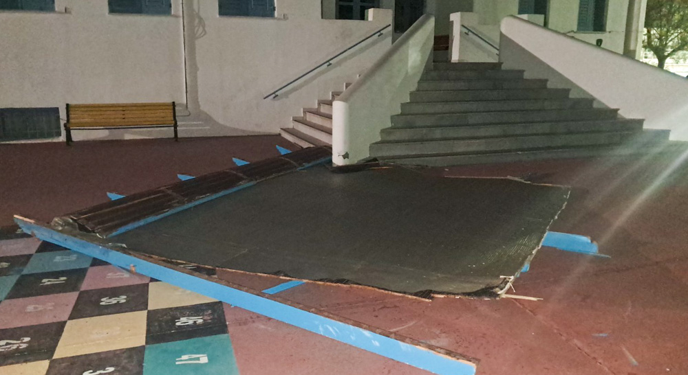 πέργκολα σχολείο Κουφονησίου