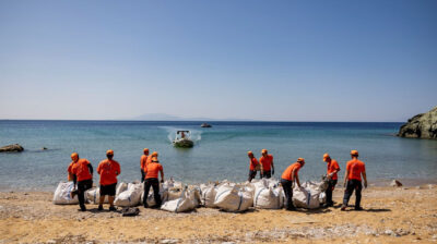 Δράσεις Καθαρισμού με την ομάδα του «Typhoon Project» του Κοινωφελούς Ιδρύματος Αθανάσιος Κ. Λασκαρίδης στις Κυκλάδες