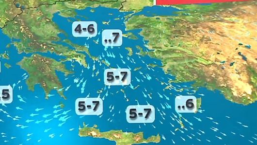 Καιρός: Άστατος την Παρασκευή και με βοριάδες έως 7 μποφόρ