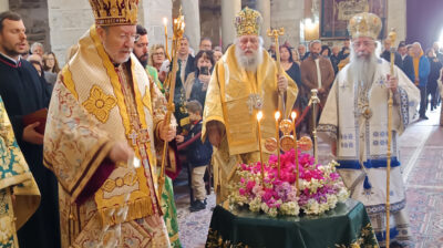 Η Γ΄ Κυριακή των Νηστειών στο Ιερό Προσκύνημα Παναγίας Εκατονταπυλιανής Πάρου