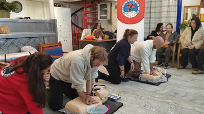 ΕΟΔ Κυκλάδων: Σεμινάριο Βασικής Υποστήριξης Ζωής στο ΚΑΠΗ Παροικιάς