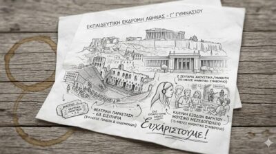 2ο Γυμνάσιο Νάξου: Ευχαριστίες σε Σύλλογο Γονέων και 15μελές για την εκδρομή της Γ΄ τάξης