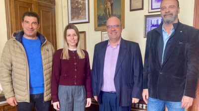 Συνάντηση Δημάρχου Σύρου - Ερμούπολης με την γραμματέα Αποκεντρωμένης Διοίκησης Αιγαίου