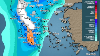 «Κλείδωσε» ο καιρός για την 25η Μαρτίου - Έρχεται νέα κακοκαιρία με ισχυρούς ανέμους, χιόνια και καταιγίδες