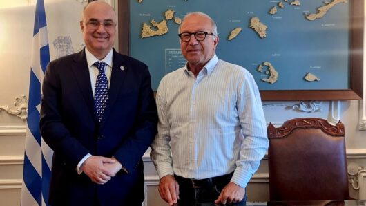 Συνάντηση του Χωρικού Αντιπεριφερειάρχη Κυκλάδων κ. Γ. Λεονταρίτη με τον Γενικό Γραμματέα του Υπουργείου Δικαιοσύνης