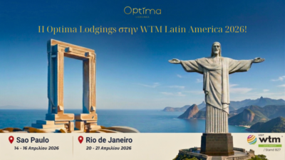 Από τη Νάξο στην «καρδιά» της Βραζιλίας: Η Optima Lodgings προβάλλει τα καταλύματα των συνεργατών της στη WTM Latin America